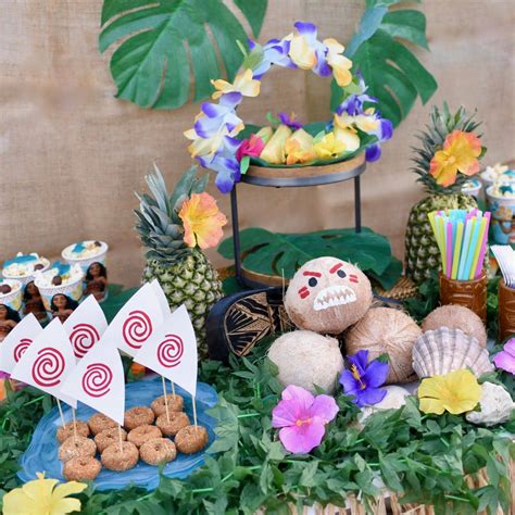 party ideas for moana